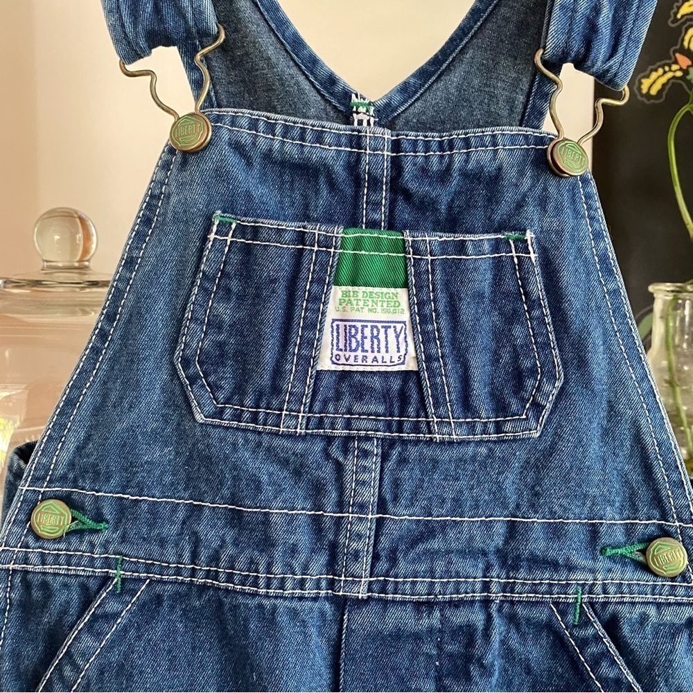 Liberty Youth Denim Overalls Bibs - Picture 8 of 14